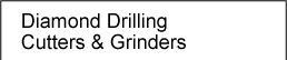 Diamond Drilling and Cutting Hire